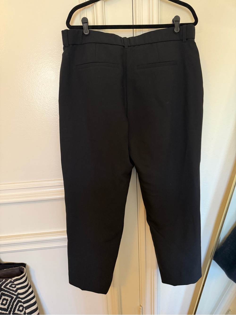 Abercrombie & Fitch Curve Love Sloane Tailored Wide Leg Pant - Picture 4 of 4